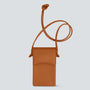 Pochette pour téléphone Arch - cognac