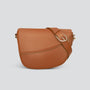 Rebel Zadeltas - soft touch cognac