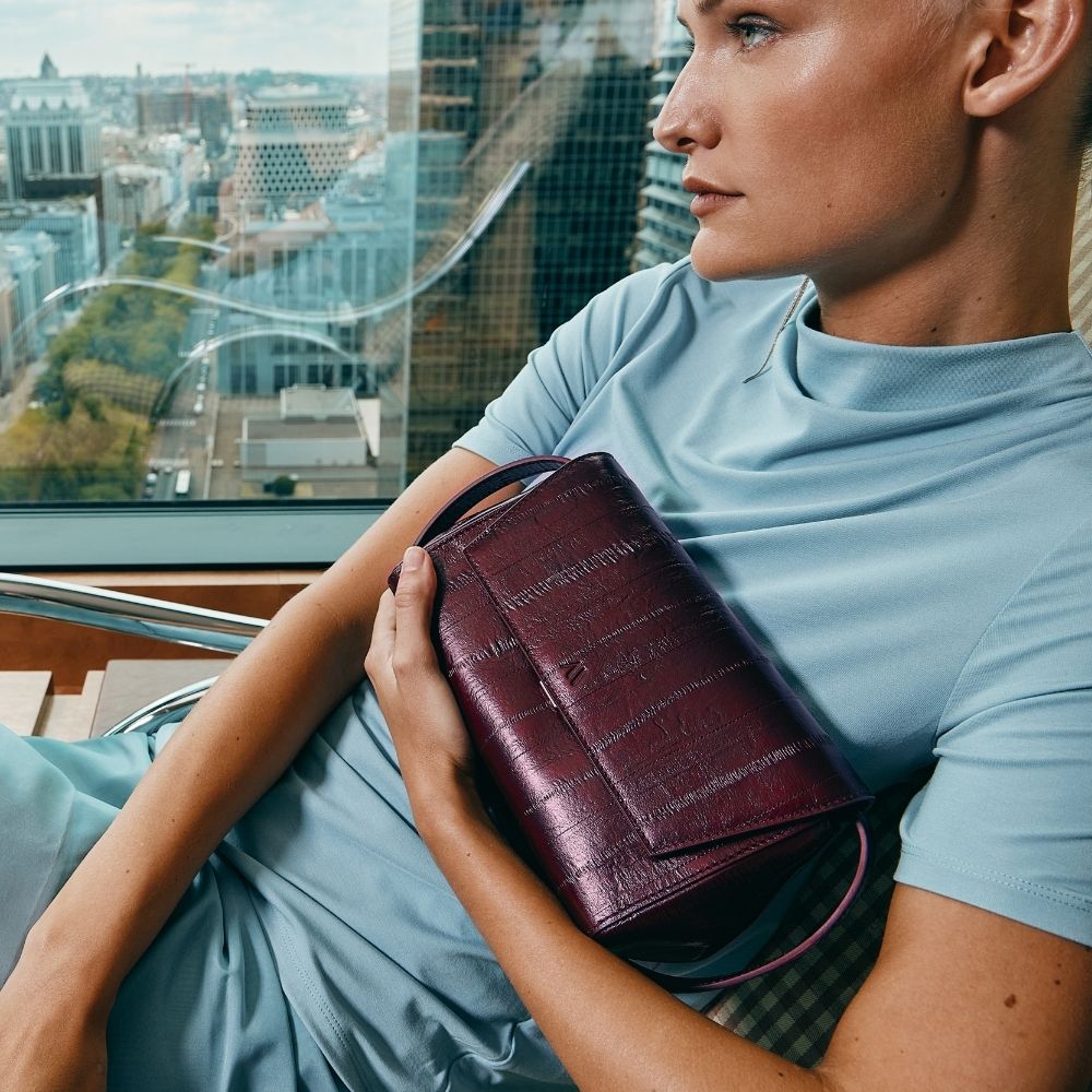 Introducing eel-printed leather: a luxurious new texture