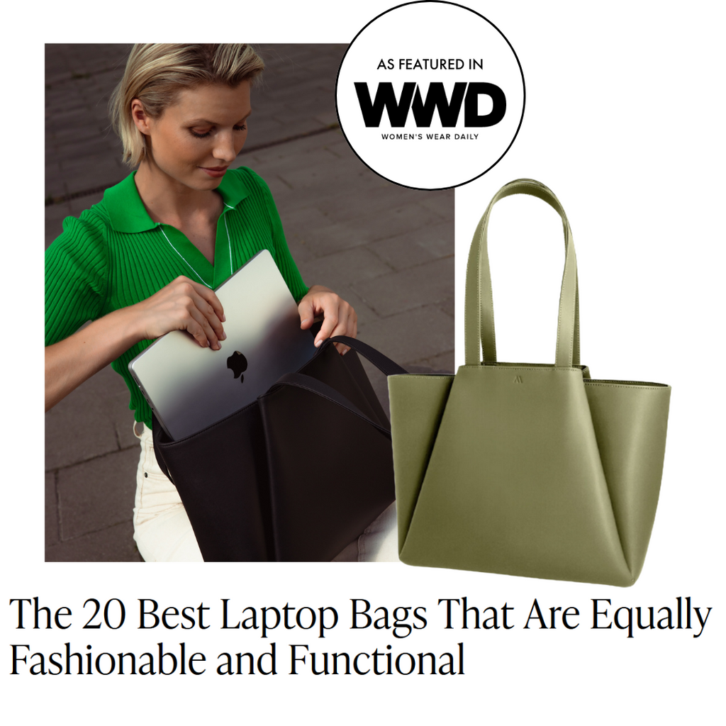 This Tote Bag got featured by WWD as the best laptop bag that combines fashion and function