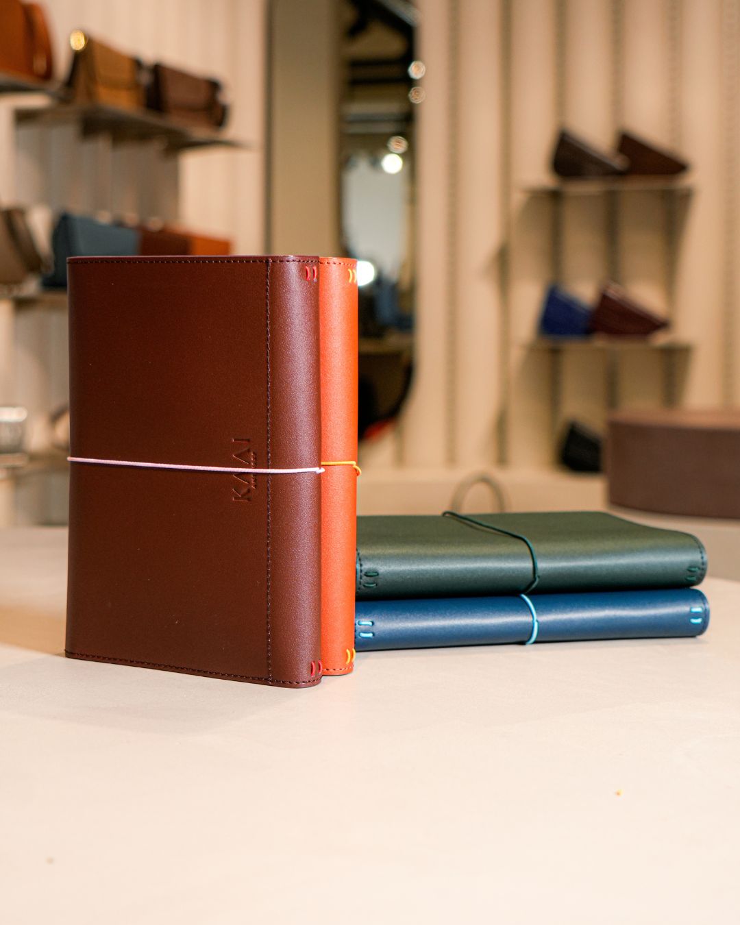 KAAI Stories leather journals