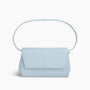 Ikon Clutch - autruche bleu glacier