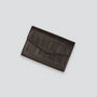 Envelop pouch - zacht croco espresso