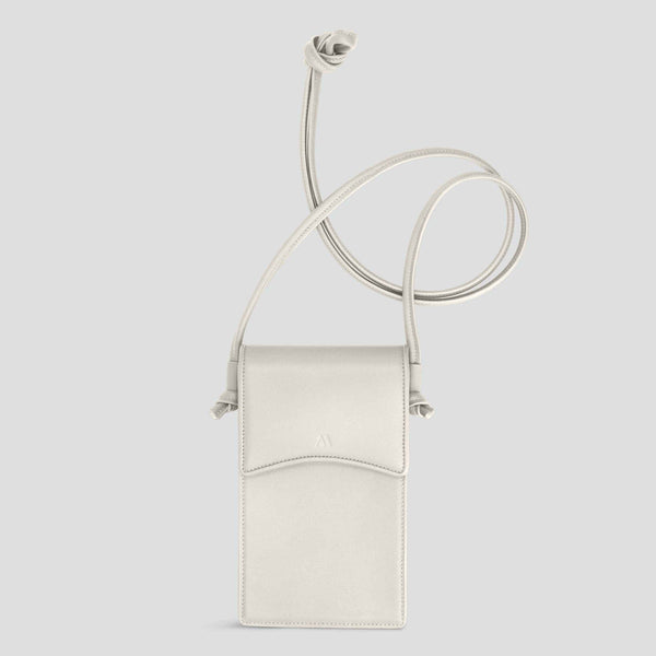 Arch Smartphone Pouch - chalk white