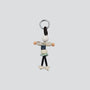 Big Doll Charm — rouge/brun