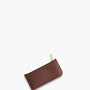Cardholder - chestnut brown
