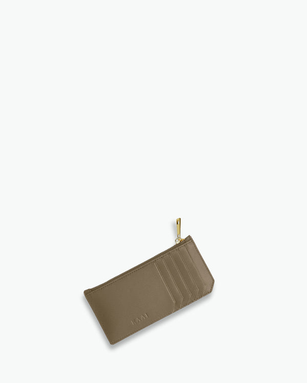 Porte-cartes - vert sauge
