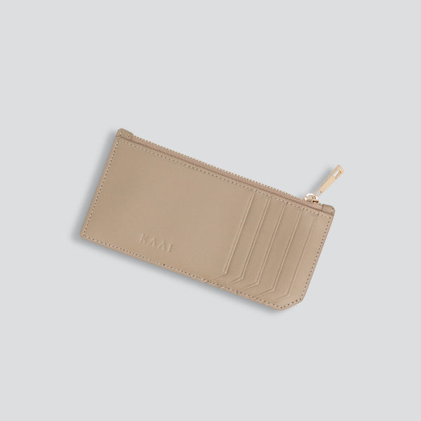 Kaarthouder - greige taupe