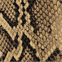 Ikon Clutch - snake amber brown