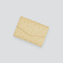 Envelope Pouch - ostrich butter yellow