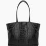 Horizon - croco souple noir