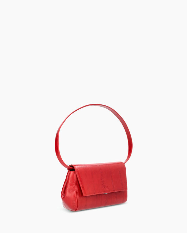 Ikon Clutch - anguille rouge vif