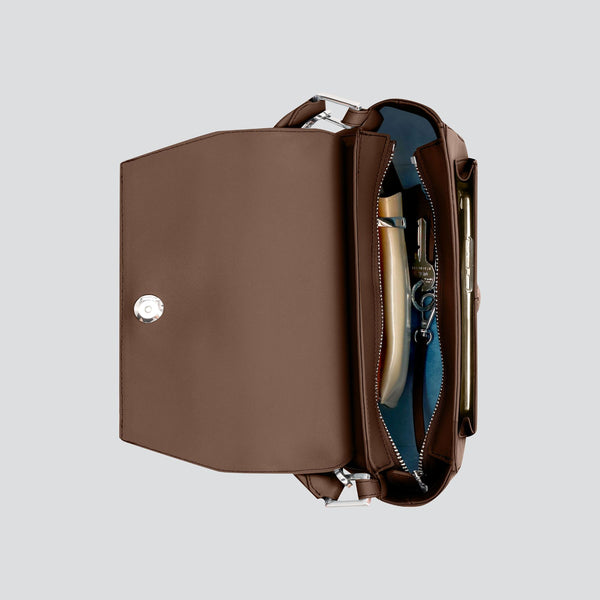 Sac à bandoulière Ikon - brun moka