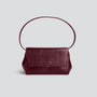 Ikon Clutch - paling aubergine