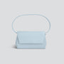 Ikon Clutch - autruche bleu glacier