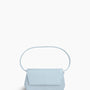 Ikon Clutch - ostrich ice blue