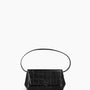Ikon Clutch - zacht croco zwart