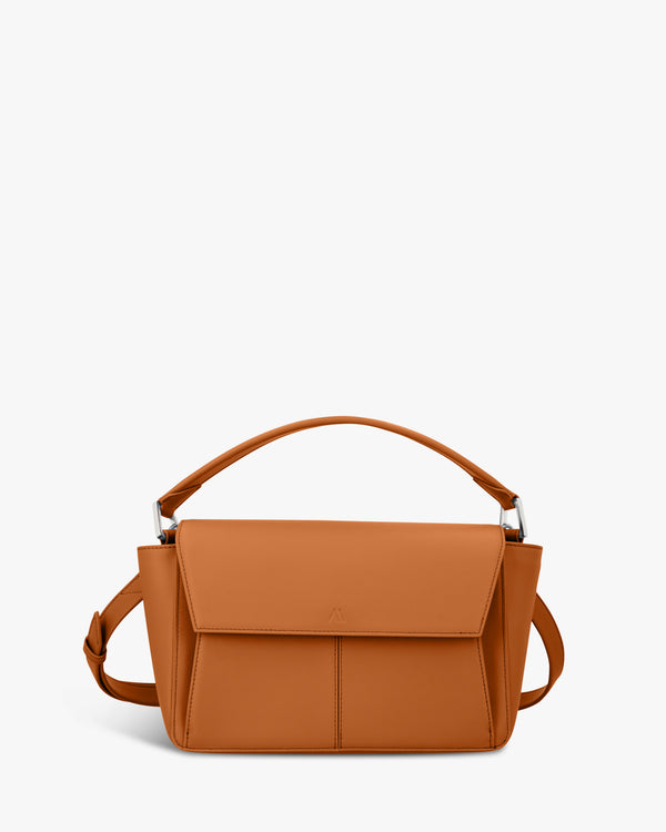 Ikon Schoudertas - cognac