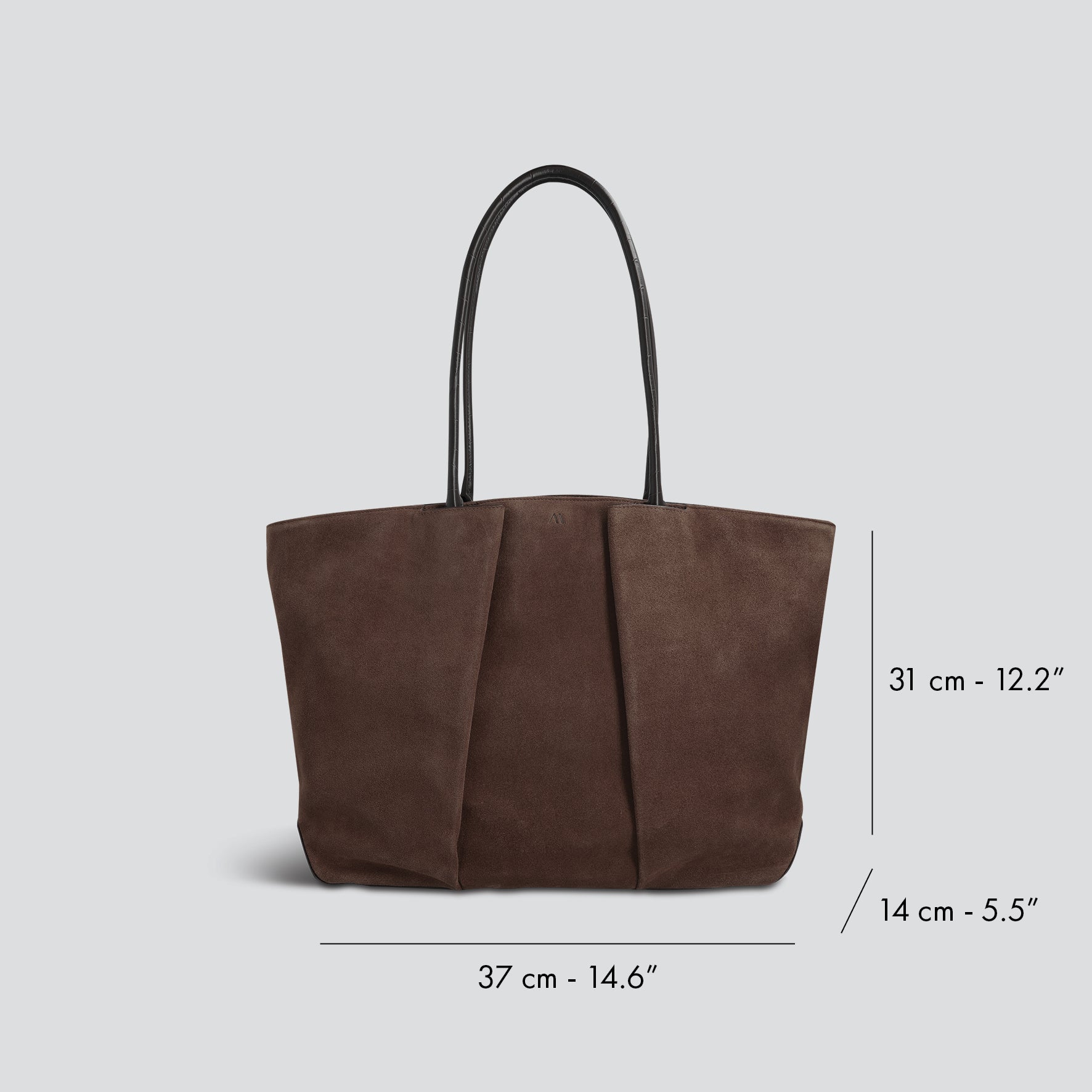 Horizon work bag - suede espresso – KAAI