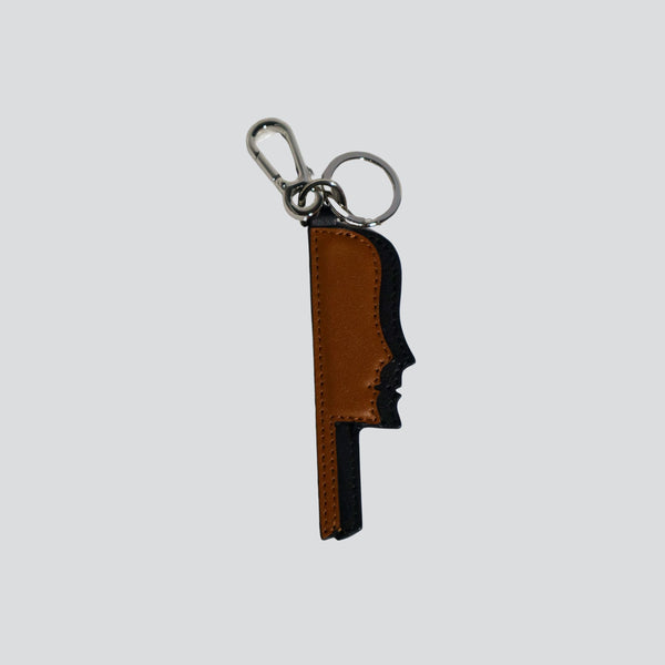 Sisterhood Sleutelhanger - zwart/cognac