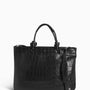 Midi Loop - soft croco black