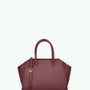 Mini Voyager - grainé bordeaux foncé