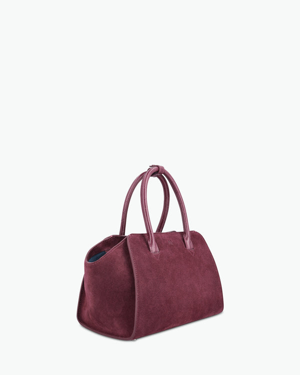 Mini Voyager - daim merlot