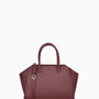 Mini Voyager - grain dark burgundy