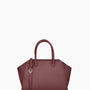 Mini Voyager - grain dark burgundy