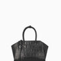 Mini Voyager - soft croco black