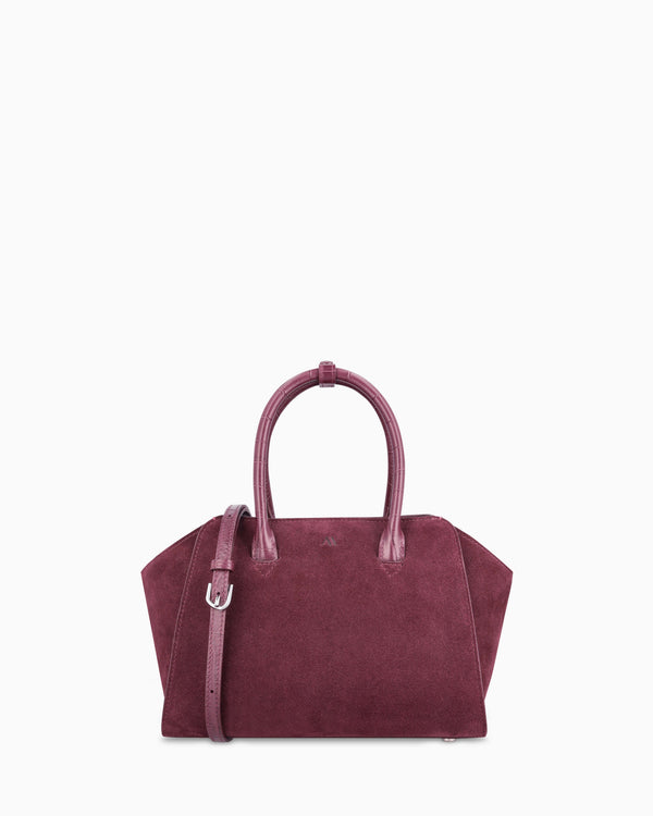 Mini Voyager - suede merlot