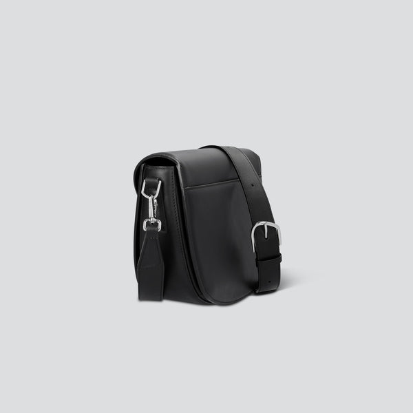 Rebel Saddle Bag - soft touch black