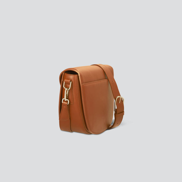 Rebel Saddle Bag - soft touch cognac