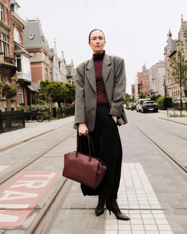 Voyager - grain donker bordeaux