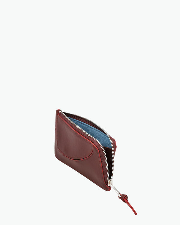 Rebel Porte-cartes - toucher doux marron châtaigne