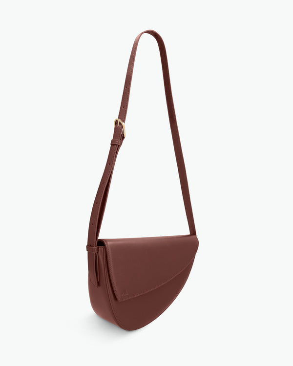 Rebel Sac à bandoulière - toucher doux marron châtaigne