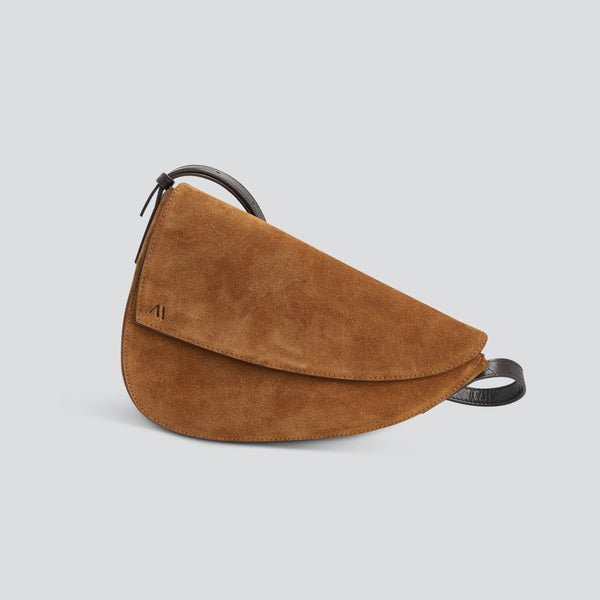 Rebel Cross Body - suède cognac