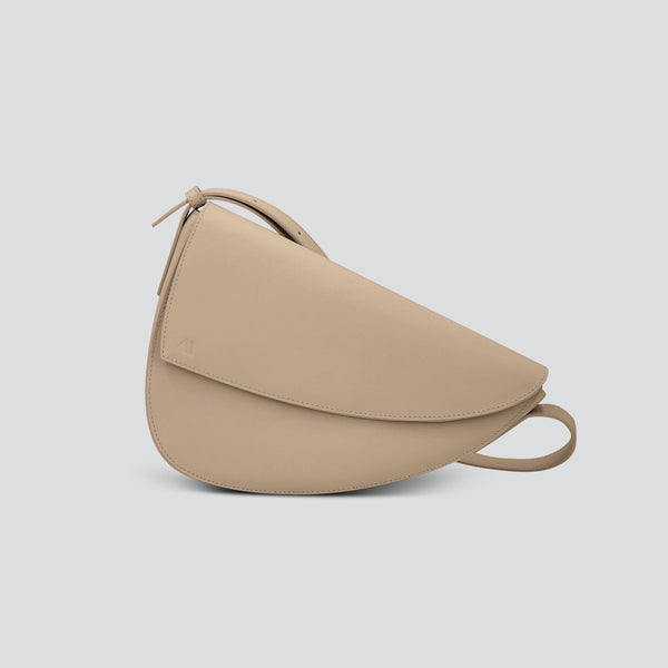 Rebel Cross Body - soft touch greige taupe