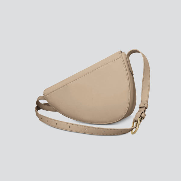 Rebel Cross Body - soft touch greige taupe