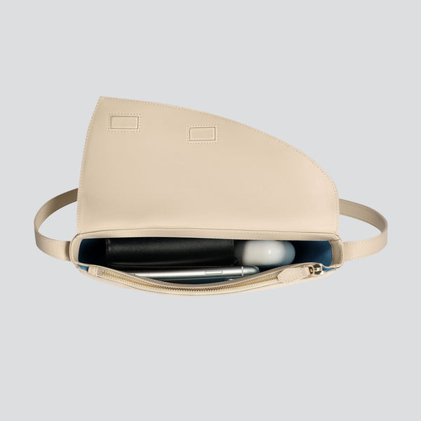 Rebel Cross Body - soft touch crème