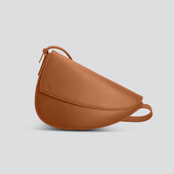 Rebel Cross Body - soft touch cognac