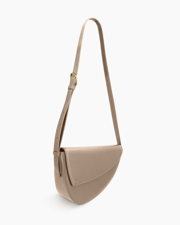 Rebel Cross Body - soft touch greige taupe