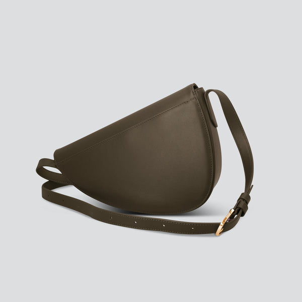 Rebel Cross Body - soft touch hunter kaki