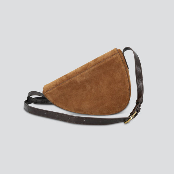 Rebel Cross Body - suède cognac