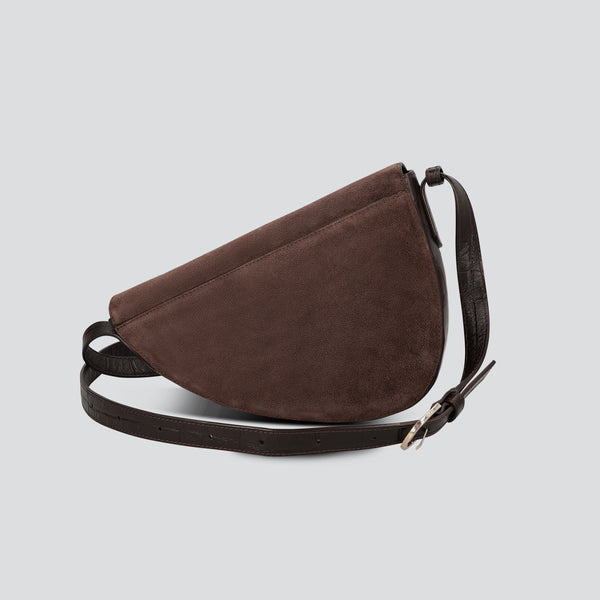 Rebel Cross Body - suède espresso