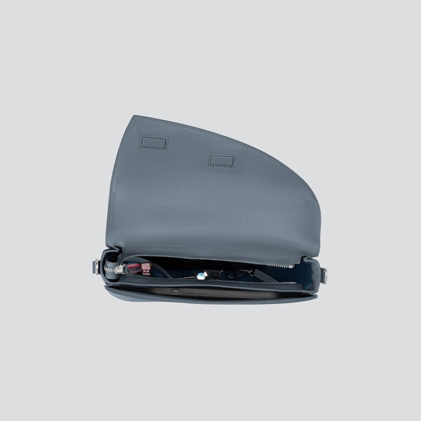 Rebel Saddle Bag - soft touch steel blue