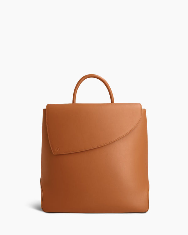 Rebel Mini Backpack - soft touch cognac