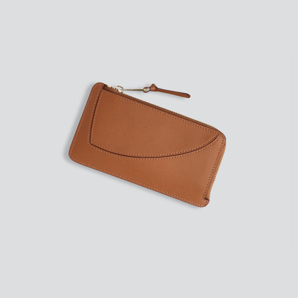 Rebel Kaarthouder - soft touch cognac