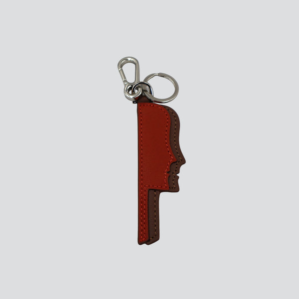 Sisterhood Sleutelhanger - mokkabruin/terracotta