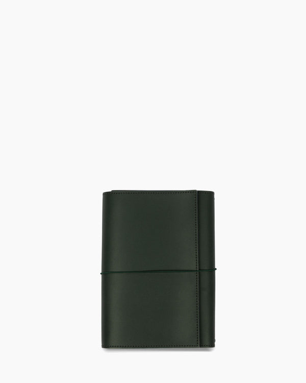 KAAI Stories Journal en cuir - vert foncé